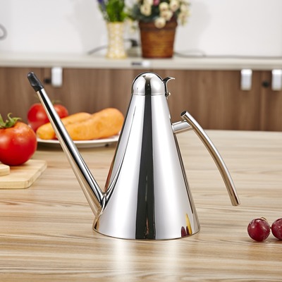 【出口304不銹鋼錐形油壺廚房用品創意醬油瓶控油油壺家居禮批發】價格,廠家,圖片,油壺,廣州超亮貿易-