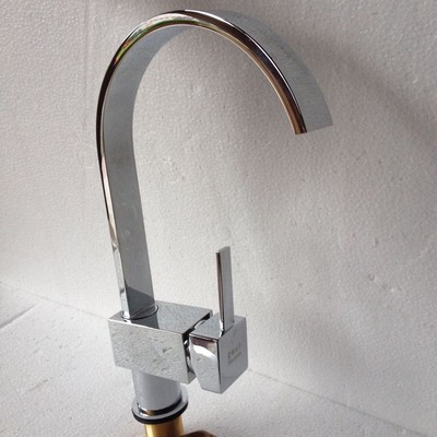 全銅廚房洗菜盆水龍頭低價批發 四方菜盆 修江水 圖片_高清大圖 