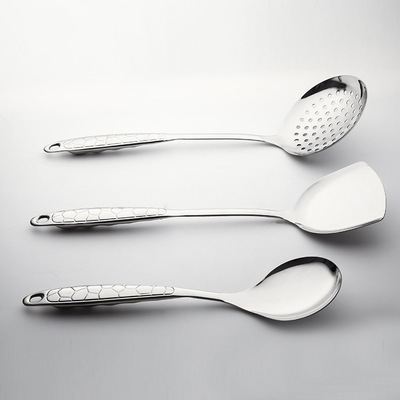 供應(yīng)烹飪勺鏟 全不銹鋼廚具套裝 禮品廚具七件套 廚房用具批發(fā)0