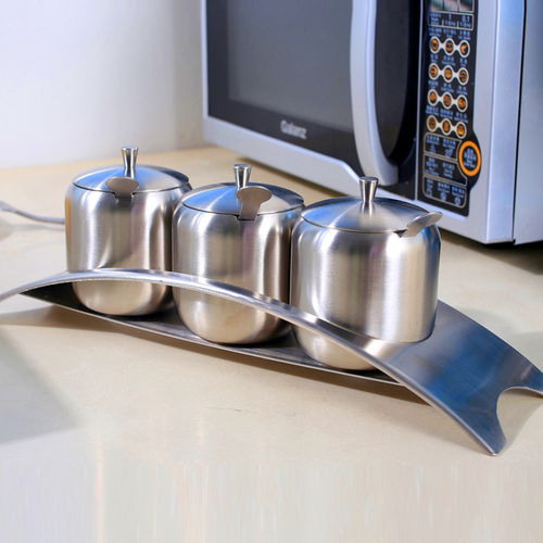 304不銹鋼加厚調味罐套裝鹽罐大號瓶盒調料 堆糖,美圖壁紙興趣社區