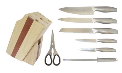 出口產品 KH0056 優質不銹鋼 空心柄 廚房套刀6件套 廚房用具廠家價格|出口產品 KH0056 優質不銹鋼 空心柄 廚房套刀6件套 廚房用具圖片|出口產品 KH0056 優質不銹鋼 空心柄 廚房套刀6件套 廚房用具批發_百卓采購網